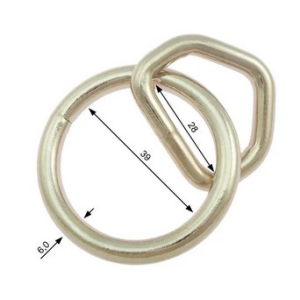 O ring met triangel 28 mm